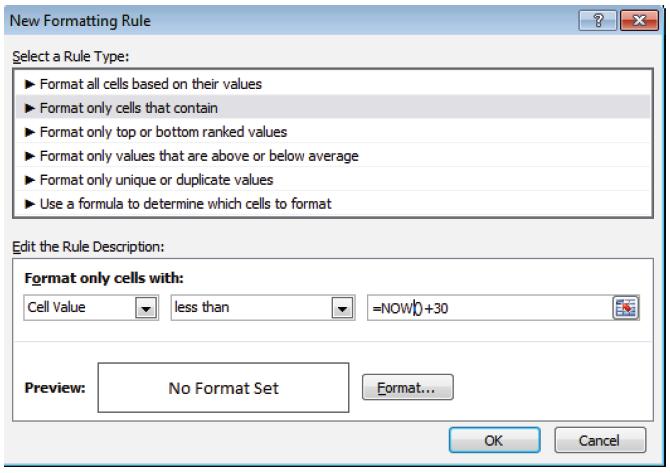 Excel Tips and Tricks: Conditional Formatting