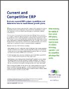 Current and Competitive ERP